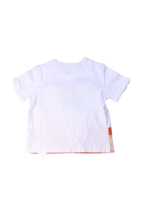A White Short Sleeve T Shirts from Stella McCartney in size 2T for girl. (Back View)