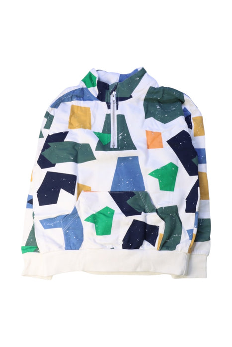 A Multicolour Zippered Sweatshirts from Seed in size 7Y for boy. (Front View)