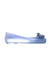 A Blue Flats from Melissa in size 7Y for girl. (Front View)