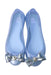 A Blue Flats from Melissa in size 7Y for girl. (Back View)