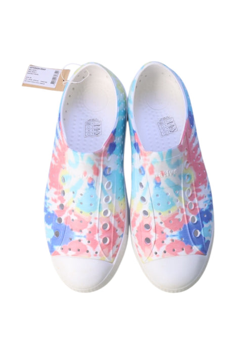 A Multicolour Sneakers from Native Shoes in size 13Y for neutral. (Back View)