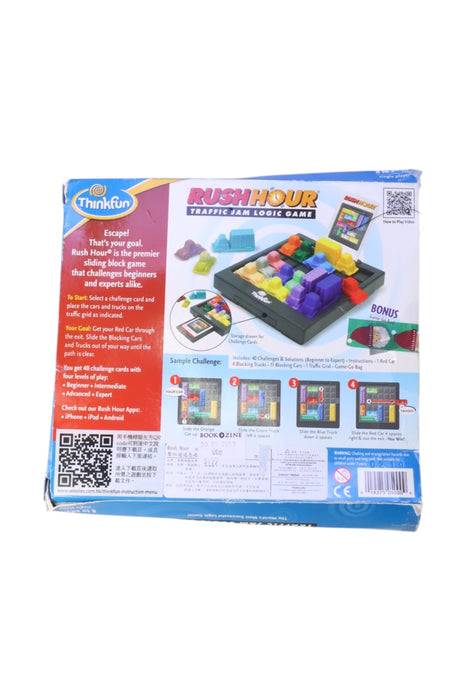 A Multicolour Board Games & Puzzles from ThinkFun in size O/S for neutral. (Back View)