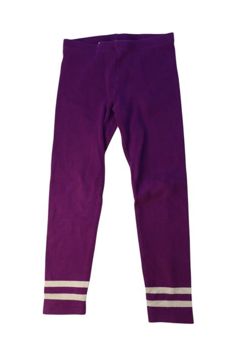 A Purple Leggings from Tea in size 6T for girl. (Front View)