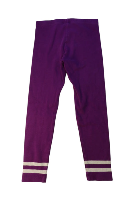 A Purple Leggings from Tea in size 6T for girl. (Back View)