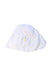 A White Sun Hats from i play in size 2T for neutral. (Back View)