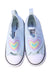 A Blue Slip Ons from Converse in size 4T for girl. (Back View)