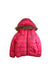 A Pink Puffer/Quilted Coats & Outerwear from La Compagnie des Petits in size 6T for girl. (Front View)