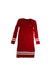 A Red Sweater Dresses from Polo Ralph Lauren in size 7Y for girl. (Front View)
