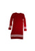 A Red Sweater Dresses from Polo Ralph Lauren in size 7Y for girl. (Back View)