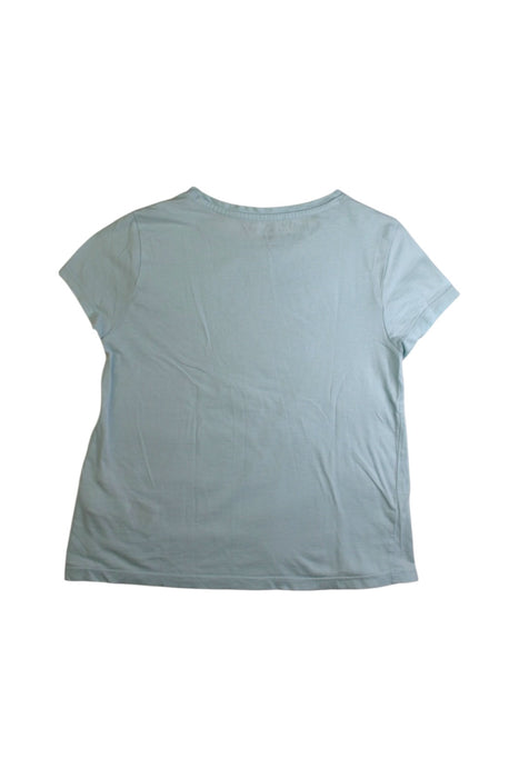 A Blue Short Sleeve T Shirts from Tommy Hilfiger in size 8Y for girl. (Back View)