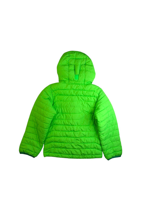 A Green Puffer/Quilted Jackets from Columbia in size 4T for neutral. (Back View)