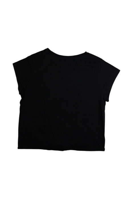 A Black Short Sleeve T Shirts from Calvin Klein in size 8Y for girl. (Back View)