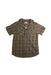 A Green Short Sleeve Shirts from La Compagnie des Petits in size 8Y for boy. (Front View)