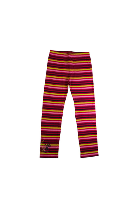 A Pink Leggings from La Compagnie des Petits in size 8Y for girl. (Front View)