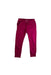 A Burgundy Sweatpants from La Compagnie des Petits in size 6T for girl. (Front View)