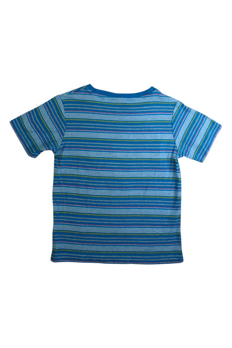 A Blue Short Sleeve T Shirts from La Compagnie des Petits in size 6T for girl. (Back View)
