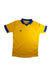 A Yellow Active Tops from Umbro in size 9Y for boy. (Front View)