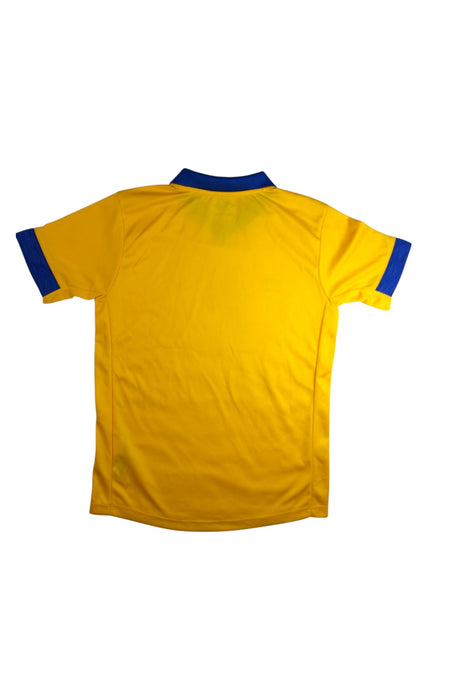 A Yellow Active Tops from Umbro in size 9Y for boy. (Back View)