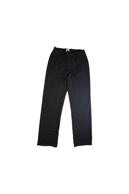 A Black Casual Pants from Adidas in size 13Y for boy. (Front View)