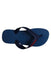 A Blue Flip Flops from Havaianas in size 12Y for boy. (Front View)