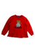 A Red Crewneck Sweatshirts from Moschino in size 2T for girl. (Front View)
