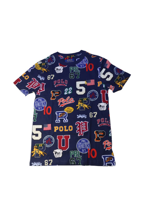 A Multicolour Short Sleeve T Shirts from Polo Ralph Lauren in size 8Y for boy. (Front View)