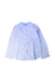 A Blue Long Sleeve Shirts from Château de Sable in size 6T for boy. (Front View)