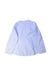 A Blue Long Sleeve Shirts from Château de Sable in size 6T for boy. (Back View)