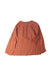 A Orange Long Sleeve Shirts from Château de Sable in size 6T for boy. (Back View)