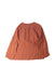 A Orange Long Sleeve Shirts from Château de Sable in size 6T for boy. (Back View)