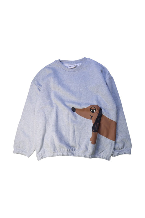 A Grey Crewneck Sweatshirts from Mini Rodini in size 9Y for boy. (Front View)