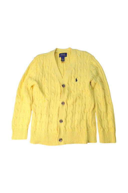 A Yellow Cardigans from Polo Ralph Lauren in size 6T for boy. (Front View)