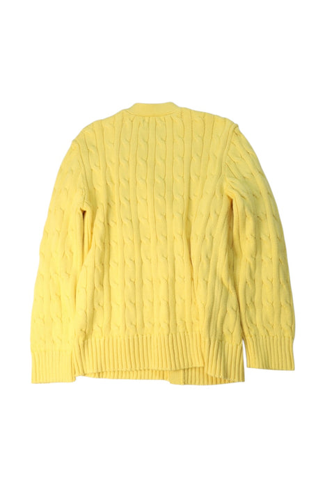A Yellow Cardigans from Polo Ralph Lauren in size 6T for boy. (Back View)