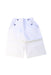 A White Shorts from Familiar in size 7Y for boy. (Front View)