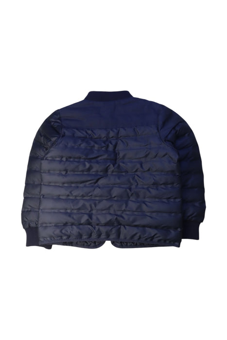 A Navy Puffer/Quilted Jackets from Stella McCartney in size 6T for neutral. (Back View)