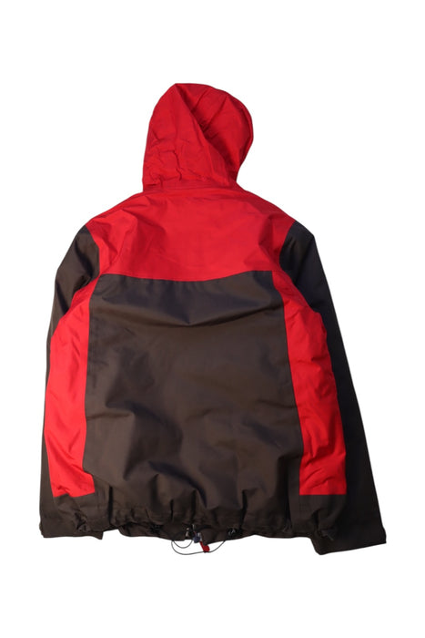 A Red Puffer/Quilted Jackets from Patagonia in size 8Y for boy. (Back View)