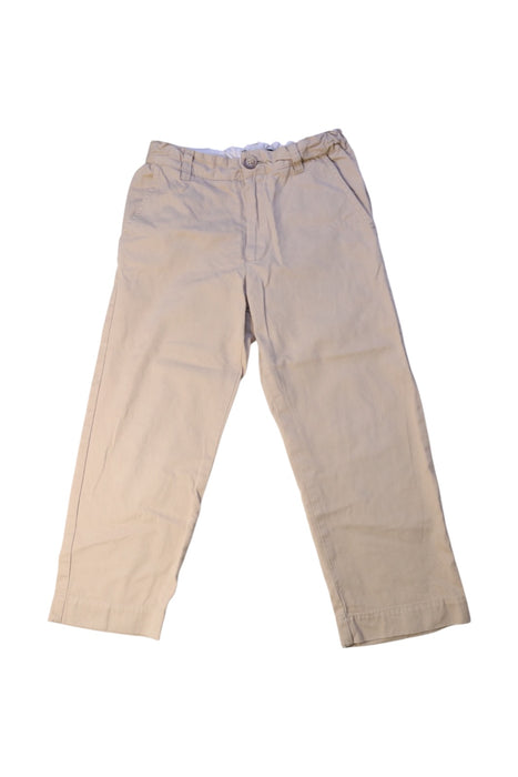 A Beige Casual Pants from Harrods in size 4T for boy. (Front View)