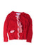 A Red Cardigans from Nicholas & Bears in size 4T for girl. (Front View)