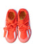 A Orange Cleats/Soccer Shoes from Adidas in size 5T for boy. (Back View)