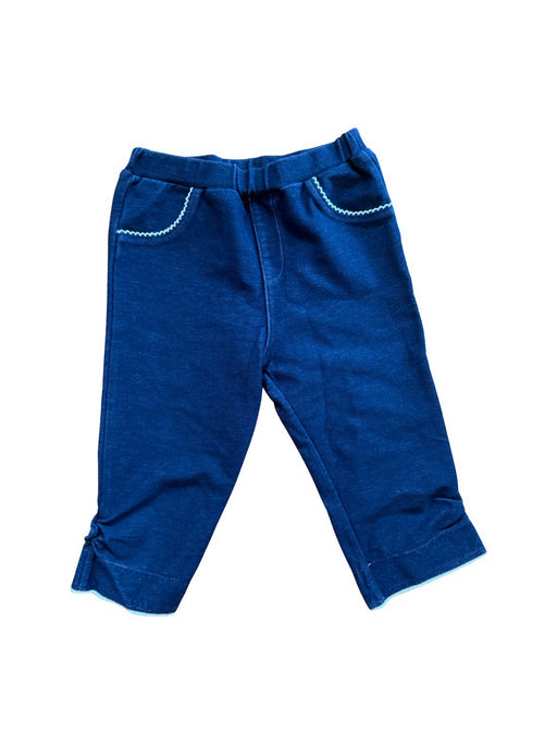 A Blue Sweatpants from Miki House in size 2T for neutral. (Front View)