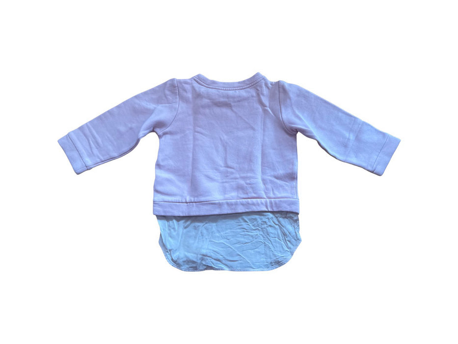 A Pink Crewneck Sweatshirts from COS in size 2T for neutral. (Back View)