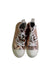 A Metallic Sneakers from Boden in size 9Y for girl. (Back View)