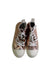 A Metallic Sneakers from Boden in size 9Y for girl. (Back View)