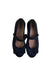A Navy Flats from Geox in size 9Y for girl. (Back View)