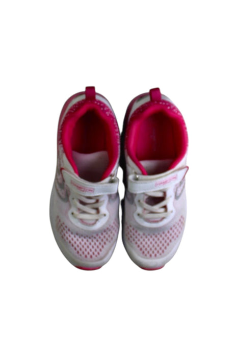 A White Sneakers from Hampton Sports in size 9Y for girl. (Back View)