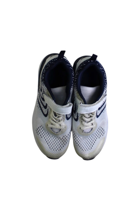 A White Sneakers from Hampton Sports in size 12Y for boy. (Back View)