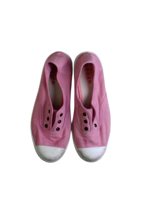 A Pink Slip Ons from Boden in size 9Y for girl. (Back View)
