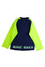 A Navy Rash Guards from Sunuva in size 3T for boy. (Back View)