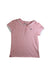 A Pink Short Sleeve Polos from Fila in size 7Y for girl. (Front View)