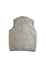 A Beige Outerwear Vests from Miki House in size 7Y for boy. (Back View)